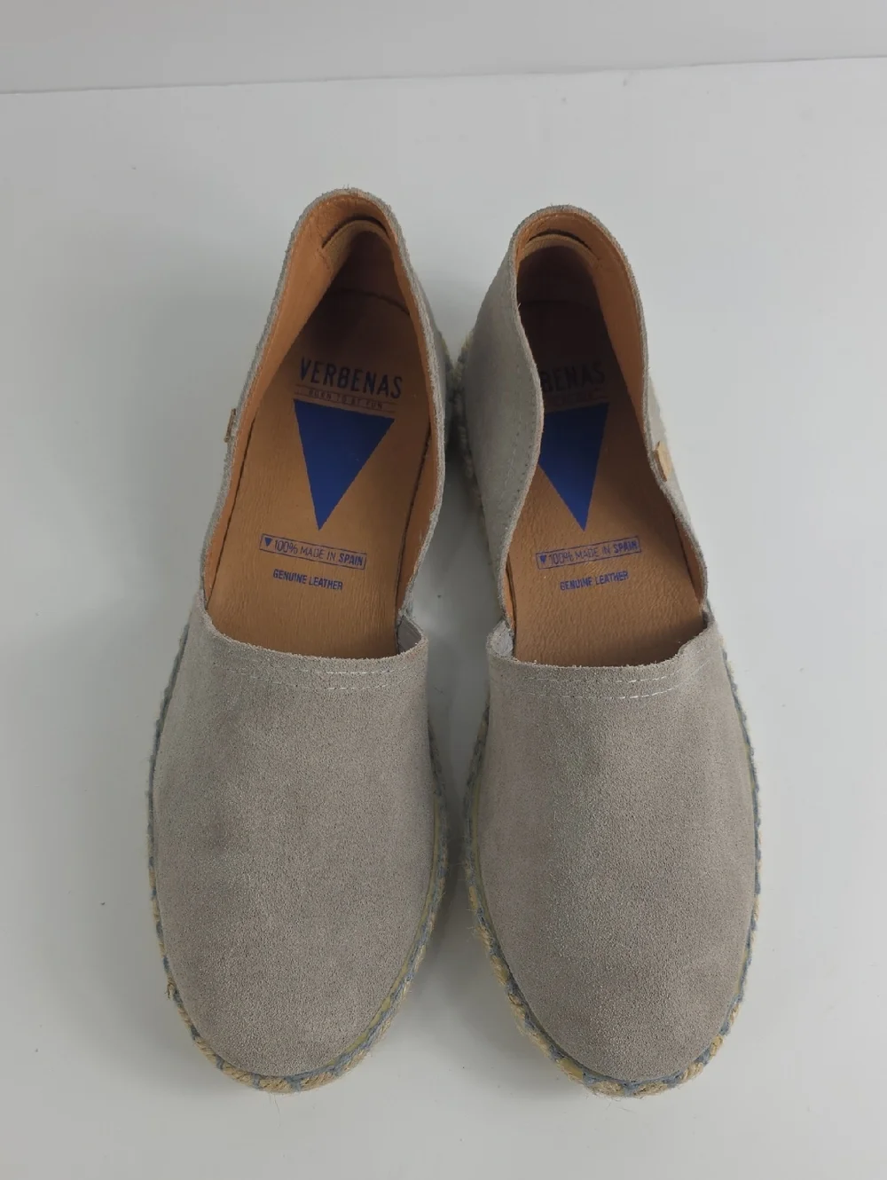 Verbenas Espadrilles Carmen Serraje Suede Women's Shoes Size EU 40- US 10 🇪🇸